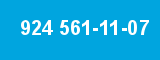 924 561-11-07 924 561-11-07